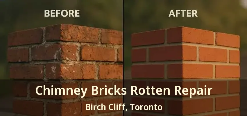 Chimney Bricks Rotten Repair Birch Cliff, Toronto - ON