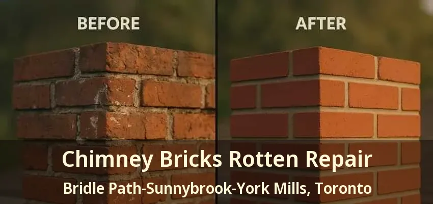 Chimney Bricks Rotten Repair Bridle Path-Sunnybrook-York Mills, Toronto - ON