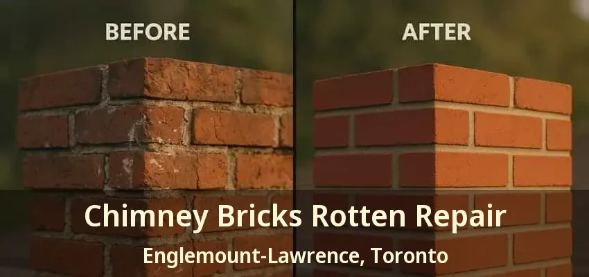 Chimney Bricks Rotten Repair Englemount-Lawrence, Toronto - ON