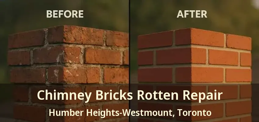 Chimney Bricks Rotten Repair Humber Heights-Westmount, Toronto - ON