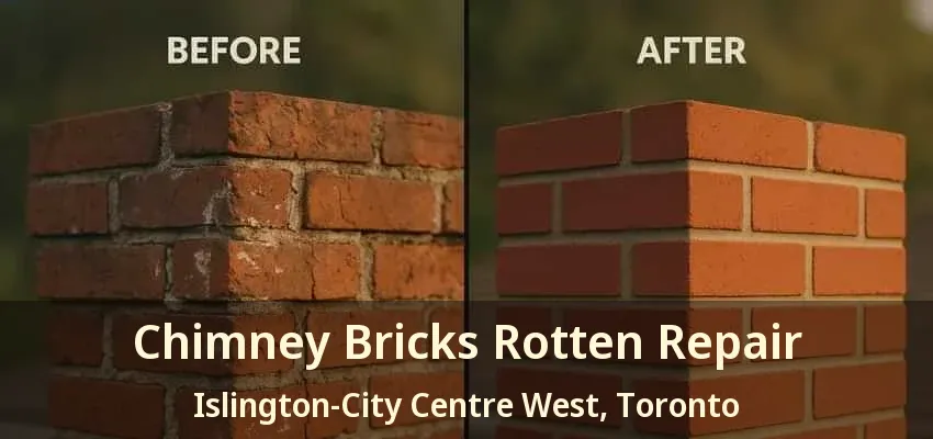 Chimney Bricks Rotten Repair Islington-City Centre West, Toronto - ON