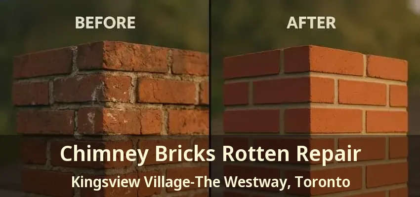 Chimney Bricks Rotten Repair Kingsview Village-The Westway, Toronto - ON