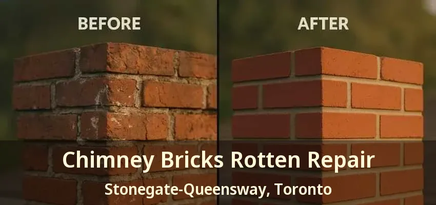 Chimney Bricks Rotten Repair Stonegate-Queensway, Toronto - ON