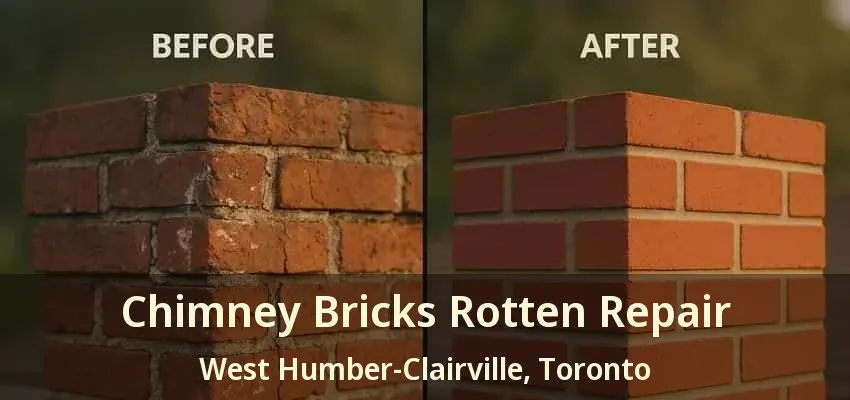Chimney Bricks Rotten Repair West Humber-Clairville, Toronto - ON