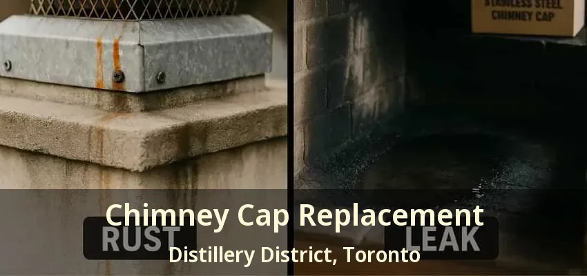 Chimney Cap Replacement Distillery District, Toronto - ON