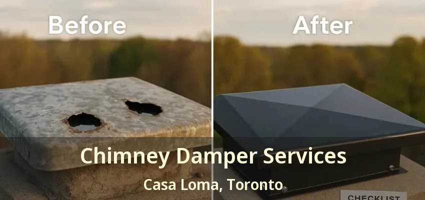 Chimney Damper Services Casa Loma, Toronto - ON