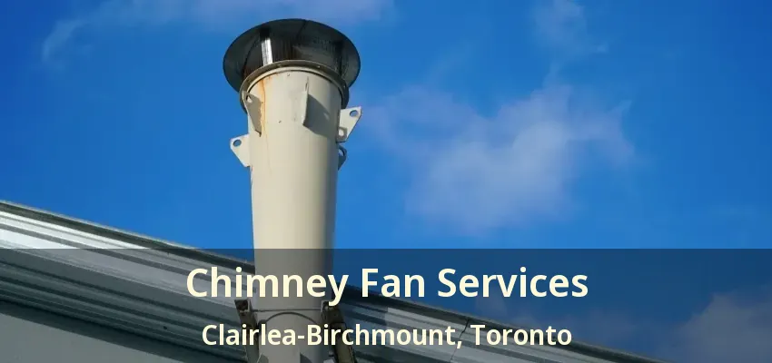 Chimney Fan Services Clairlea-Birchmount, Toronto - ON