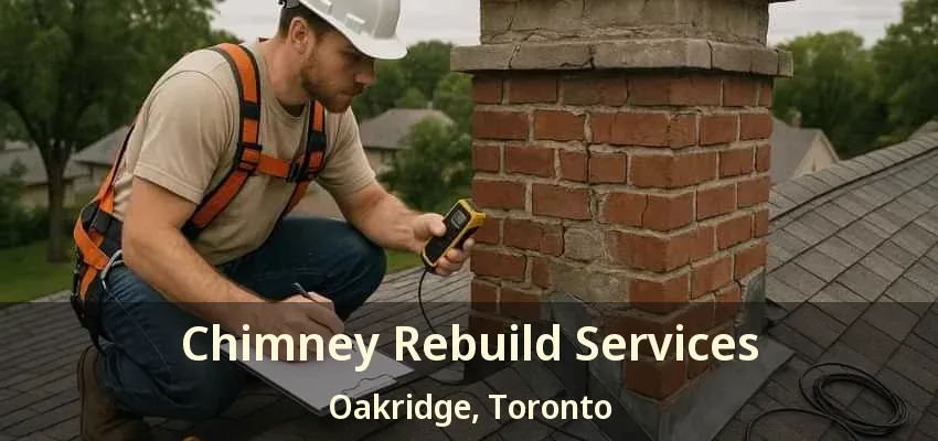 Chimney Rebuild Services Oakridge, Toronto - ON