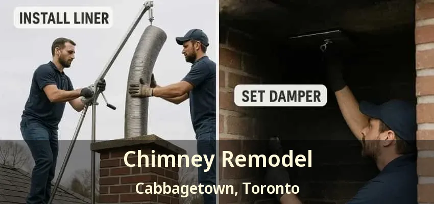 Chimney Remodel Cabbagetown, Toronto - ON