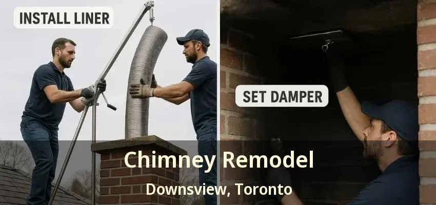 Chimney Remodel Downsview, Toronto - ON