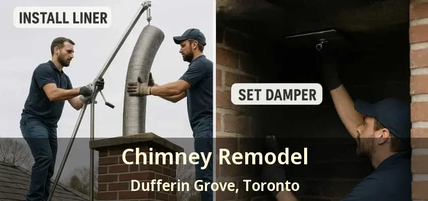 Chimney Remodel Dufferin Grove, Toronto - ON