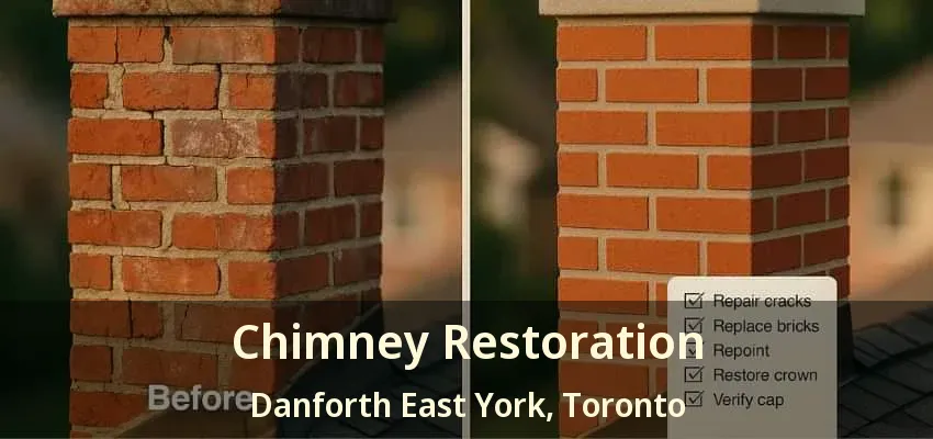Chimney Restoration Danforth East York, Toronto - ON