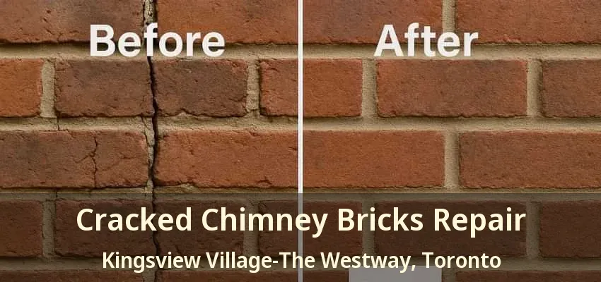 Cracked Chimney Bricks Repair Kingsview Village-The Westway, Toronto - ON