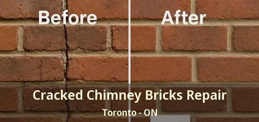 Cracked Chimney Bricks Repair Toronto - ON