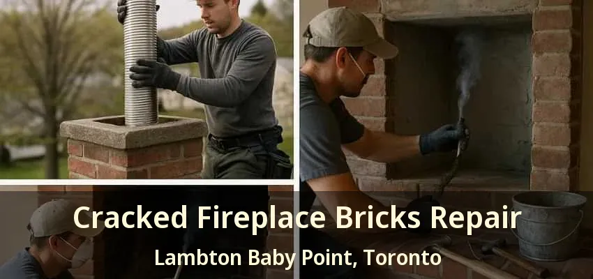 Cracked Fireplace Bricks Repair Lambton Baby Point, Toronto - ON