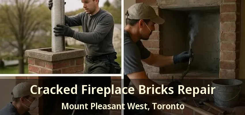 Cracked Fireplace Bricks Repair Mount Pleasant West, Toronto - ON
