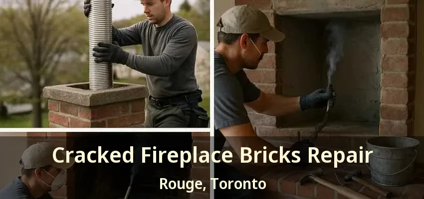Cracked Fireplace Bricks Repair Rouge, Toronto - ON