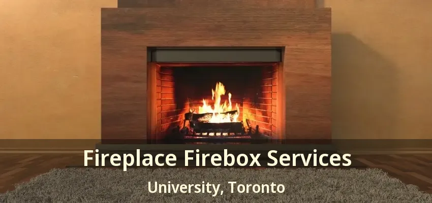 Fireplace Firebox Services University, Toronto - ON