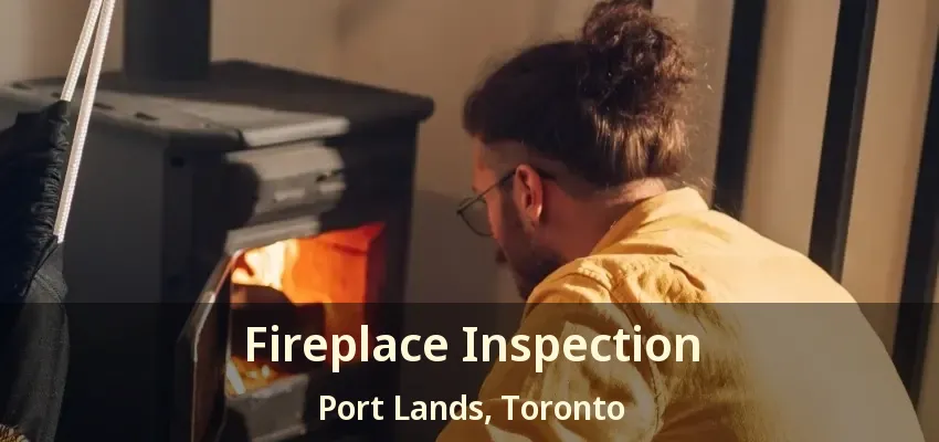 Fireplace Inspection Port Lands, Toronto - ON