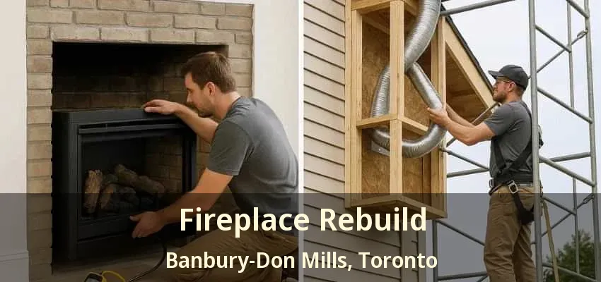 Fireplace Rebuild Banbury-Don Mills, Toronto - ON