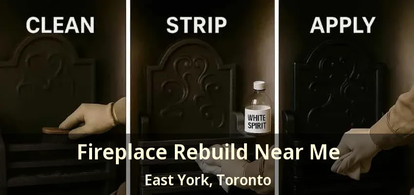 Fireplace Rebuild Near Me East York, Toronto - ON