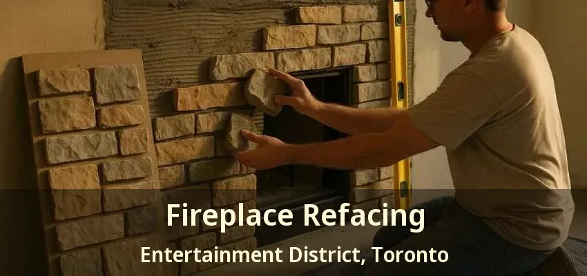 Fireplace Refacing Entertainment District, Toronto - ON