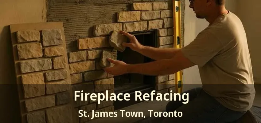 Fireplace Refacing St. James Town, Toronto - ON