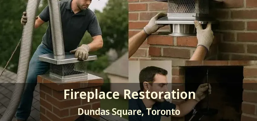 Fireplace Restoration Dundas Square, Toronto - ON