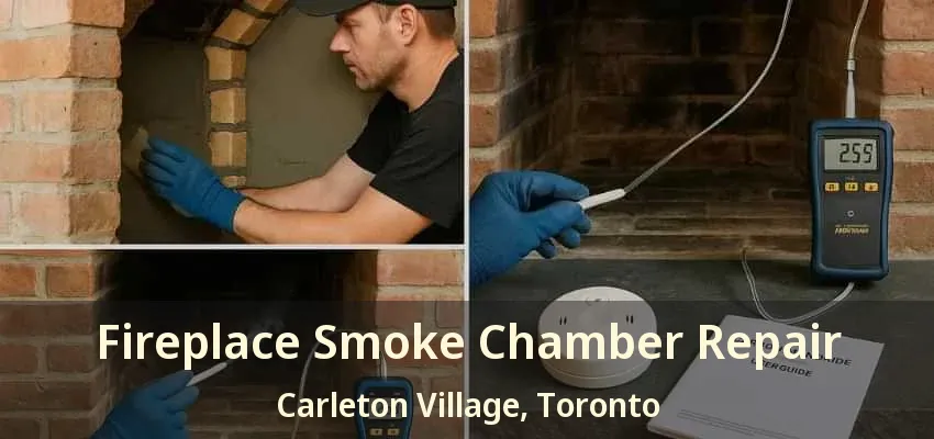 Fireplace Smoke Chamber Repair Carleton Village, Toronto - ON