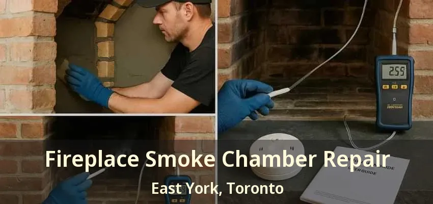 Fireplace Smoke Chamber Repair East York, Toronto - ON