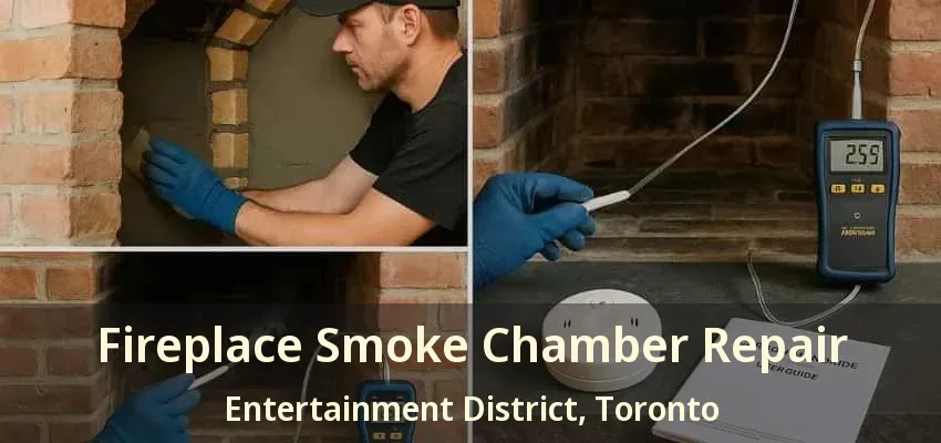 Fireplace Smoke Chamber Repair Entertainment District, Toronto - ON