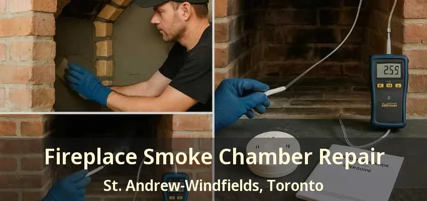 Fireplace Smoke Chamber Repair St. Andrew-Windfields, Toronto - ON