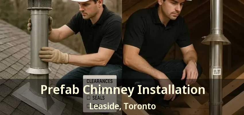 Prefab Chimney Installation Leaside, Toronto - ON