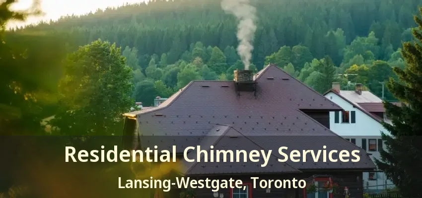 Residential Chimney Services Lansing-Westgate, Toronto - ON