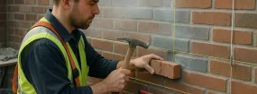 Cracked Chimney Bricks Repair Long Branch, Toronto